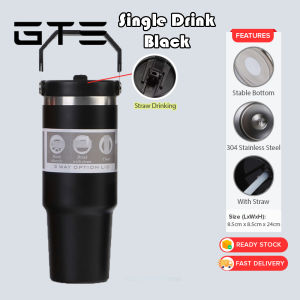 GTE 890ml 304 Stainless Steel Handheld Thermal Insulated Vacuum Tumbler Double Drink Hot or Cold Mugatar Bottle- Fulfilled by GTE SHOP