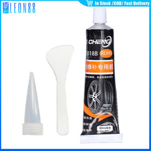 30MLกาวซ่อมยางรถยนต์ กาวซ่อมยาง ซ่อมรอยฉีกขาด กันน้ำ เติมเต็มหลุม สีดํา กาวติดแน่น