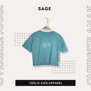 Kaos Oversize anak 1 - 5 tahun korean edition by Ceelik