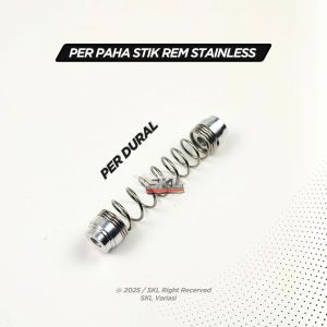 PER PAHA STIK REM STAINLESS 304 / PER REM BELAKANG UNIVERSAL MOTOR DURAL