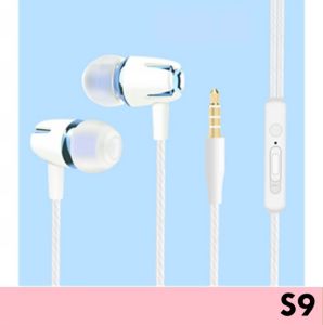 S9 Stereo Hi-Fi Sound Earphone with Buit-in Microphone