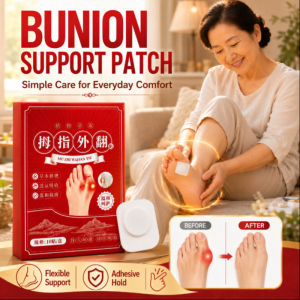 Bunion Patch Hallux Valgus Pads Soft Breathable Herbal Pain Relief Big Toe Sticker Gentle Skin Foot Care