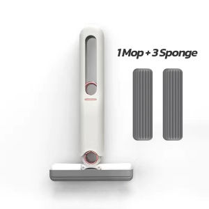 Mini Mop Portable Desk Cleaning Mop Hands-Free Squeeze Sponge Home Kitchen Glass Window Mini Mop Cleaning Supplies 迷你拖把
