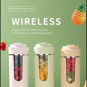 Portable Charging Small Juice Cup Charging Electric Juicer with Crushed Ice Multifunctional Fresh Juicer and Blender