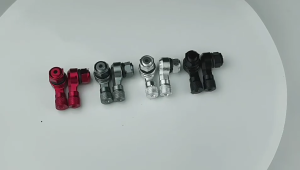 Tubeless Tyre Valves Stem Motorcycle Tire Valves Stems Aluminum 90 Degree Angle Wheel Tire Stem Modification Accessories