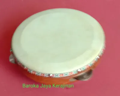 Rebana kecrek ukuran 18 cm x 6 CM
