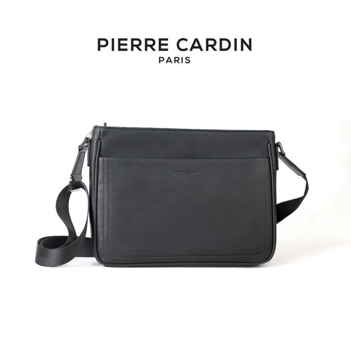 Pierre Cardin Mens Sling Bag Black PMBD9JSBME502-BK Lazada Lazada