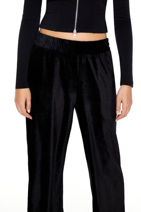 Forever 21 Women's Corduroy High-Rise Wide-Leg Pants Lazada PH