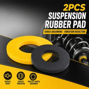 2Pcs Universal Car Shock Absorber Rubber Bushing Damper Pad Durable Polyurethane Fit For Most Sedan Suv Truck