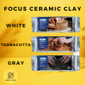 Focus Air Hardened Clay | Ceramic Clay (500 grams). 