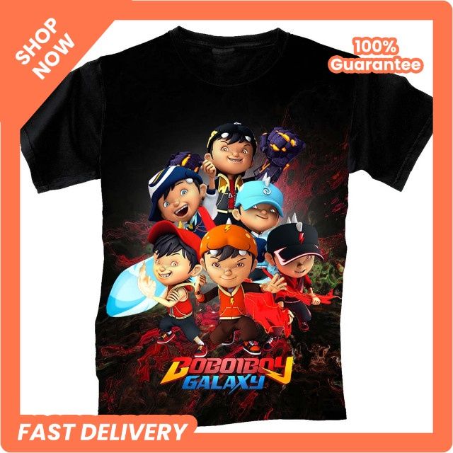 Fashion 2023 Baju Kaos Atasan Anak  perempuan laki laki Boboboy 3D Kekinian terbaru kekinian 2022 Umur 1 2 3 4 5 6 7 8 9 10 11 12 Tahun COD Bisa Bayar Di Tempat