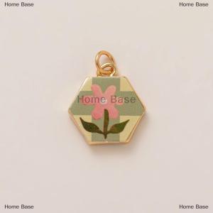 [COD] Home Base Simple And Versatile Color Blocking Butterfly Love Flower Diy Pendant Accessories -Plated Color Preservation