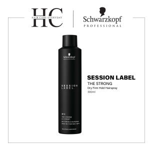 Schwarzkopf Session Label The Strong Dry Firm HairSpray 300ml