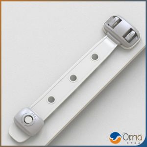 Orna สายรัดตู้ ตัวล็อคลิ้นชัก ที่ล็อคกันเด็กเปิดประตู ราคา ต่อ 1 ชิ้น child safety lock