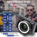 Viltrox EF-EOS M2 EF-M Lens Adapter 0.71x Focal Reducer Speed Booster Adapter for Canon EF Lens to EOS M Camera M6 M200 M5 M50. 