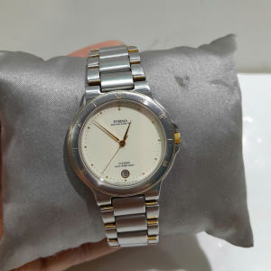 Đồng hồ đeo tay Citizen Forma size 33mm lịch lộc dây kim loại Second hand Nhật bản