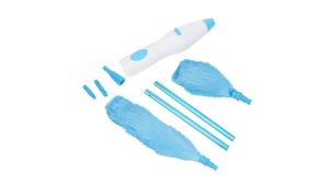 180? Electric DusterMulti-Function Automatic Electrostatic Adsorption Brush DustCleaner Blinds Brush for Furniture Window Bookshelf