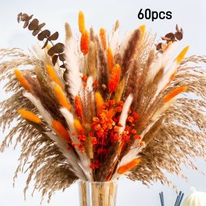 Bohemian Persian Grass and Starry Sky Bouquet Suitable for Wedding and Home Decoration Suitable for Table Centerpieces and Seasonal Decorations Garden Decorations Christmas Decorations