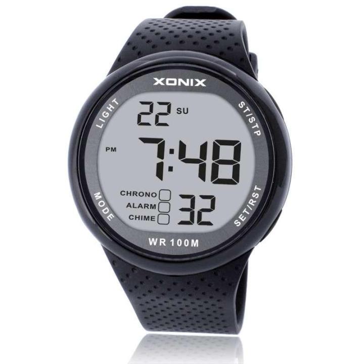 Xonix Fashion Men Sports Watches Waterproof 100m Outdoor Fun Digital Watch  Swimming Diving Wristwatch Reloj Hombre Montre Homme