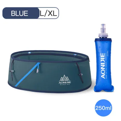 AONIJIE W8101 Beg Jogging Pouch Running Bag Belt Hydration Waist Pack with 250ml Soft Flask