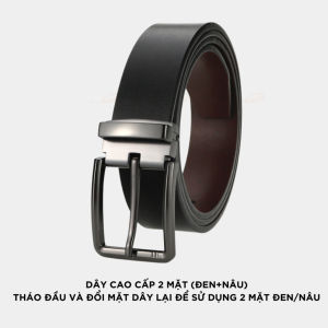 Thắt lưng nam học sinh đơn giản dây nịt basic đi học - đi làm cho nam bản 3.3cm TLD190 - Thắt Lưng Giá Tốt