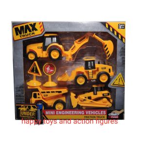 TRUCK TOY SET MAX TRUCK 4 PIECES CONSTRUCTION TRUCK SET TOYS CAR FOR KIDS
