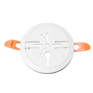 Giá đỡ camera không phô trương cho sâu răng đèn trần 360 độ biến chất ABS vĩnh viễn thỏa thuận cơ sở toàn cầu