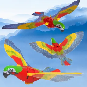 Flying parrot toy best sale