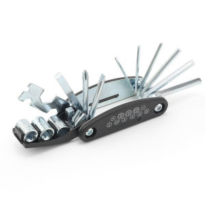 AE Bicycle Multi-Tool Set 16 All-in-one car repair and tire repair wrench set portable folding repair tool