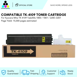 ETQ Compatible Toner Cartridge for Kyocera TK 4109 TaskAlfa 1800/1801/2200/2201