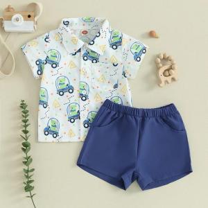 Setelan Baju Anak Laki-Laki (KEMEJA DINO) Untuk Anak Usia 6 Bulan sampai 4 Tahun bisa COD