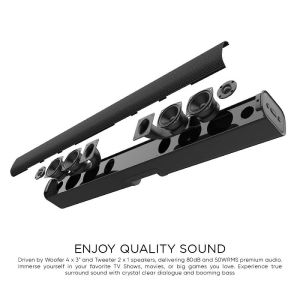 SonicGear StudioBar 500HD Maverick Wireless Bluetooth Soundbar (with HDMI)
