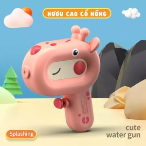 Súng nước đồ chơi cho bé hình động vật nhiều màu sắc