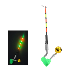 Outdoor Fishing Rod Lighting Stick Bites Alarm Removable Fishing Luminously Stick Electronic Poles Lamp For Night Fishing