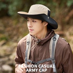 BHYJGD Chống nắng Mũ xô Nhanh khô Thoáng khí Mũ đi cắm trại và đi bộ đường dài Thời trang Chống tia cực tím Mũ leo núi Mùa hè
