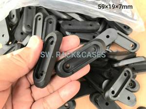 ยางฐานตู้ลำโพง (ราคาต่อแพ็คจำนวน 16 ตัว) ขนาด 59x19x7mm ยางขาตู้ลำโพทรงยาว สวยแข็งแรงทนทานได้มาตรฐาน อุปกรณ์ประกอบตู้ลำโพง