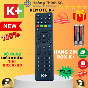 Remote điều khiển tivi Box K+ HD điều khiển TV K+ Sử dụng cho đầu Box K+ (Hàng zin Chính Hãng từ K+)