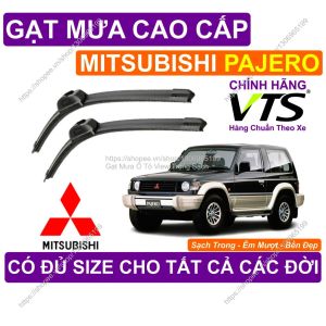 Gạt Mưa Êm Mượt Kính Lái Mitsubishi Pajero Cặp Gạt Mưa Kính Lái Mitsubishi Pajero. Có Đủ Size Cho Các Đời X.e Pajero