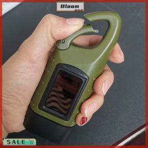 Follow Get New[Bloom Z] LED Flashlight Hand Crank Solar Powered Rechargeable Survival Gear Self Powered Charging Torch Dynamo for Fishing Boating Hiking