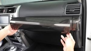 mv1 Car Co-pilot Handle Armrest Decoration Cover Trim For 4Runner 2010+ Dashboard Panel Passenger Seat Interior Accessories 6M2T5