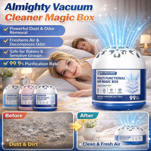 Universal Suction Magic Box Air Purifier Remove Purification Vacuum Long Battery Life Super Suction Fresh Air 99.9% Sterilization Dust Removal Agent 万能吸尘魔盒