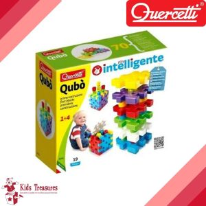 Quercetti Qubo - Stack Build Construct and Create Blocks Toddlers Game