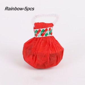 5pcs Hand Throw Streamer Warna Warni Grenade Throw Streamer Pita Warna Untuk Pesta Wedding Pernikahan
