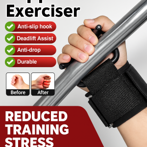 Weight Lifting Hooks Gym Wrist Hand Support With Hook Grip Dumbbell Horizontal Bar Weight Lifting Pull Up Support Hook