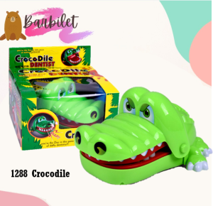 Crocodile Bite Finger Dentist Family Game Fun Toy Children Gift Biting Snapping for KIds Toys 鳄鱼咬手整蛊儿童玩具(1288/2533)