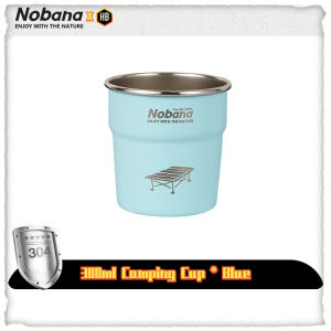 2Pcs Camping Cup 304 Stainless Steel 300ml Portable Food Grade Material Outdoor Drinking Mug Coffee Cup Picnic Travel