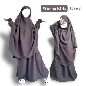 Baju set anak murah khimar french