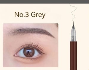 Biya Liquid Eyebrow Pencil Waterproof Ultra Fine Nib Eyebrow Pencil Sweat Resistant Eyeliner Pen