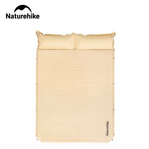 Matras Angin Double Tebal 6cm Self Inflate Dengan Bantal Naturehike CNK2300DZ014 Kasur Lipat Spon Sleeping Pad 2 Orang Camping