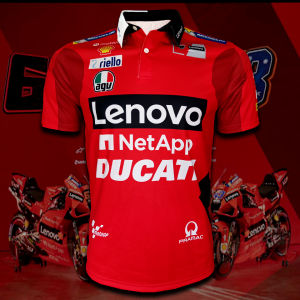 เสื้อโปโล Polo MotoGP DUCATI LENOVO เสื้อโปโลโมโตจีพีทีม ดูคาติ เลโนโว่ #MG0015 รุ่น แจ็ค มิลเลอร์ 43 ชุด S-5XL